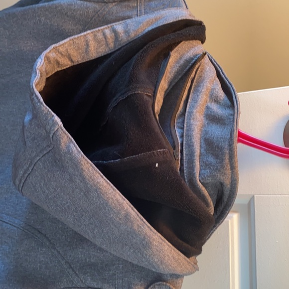 Manteau gris automne/printemps mi-long imperméable - Picture 5 of 5